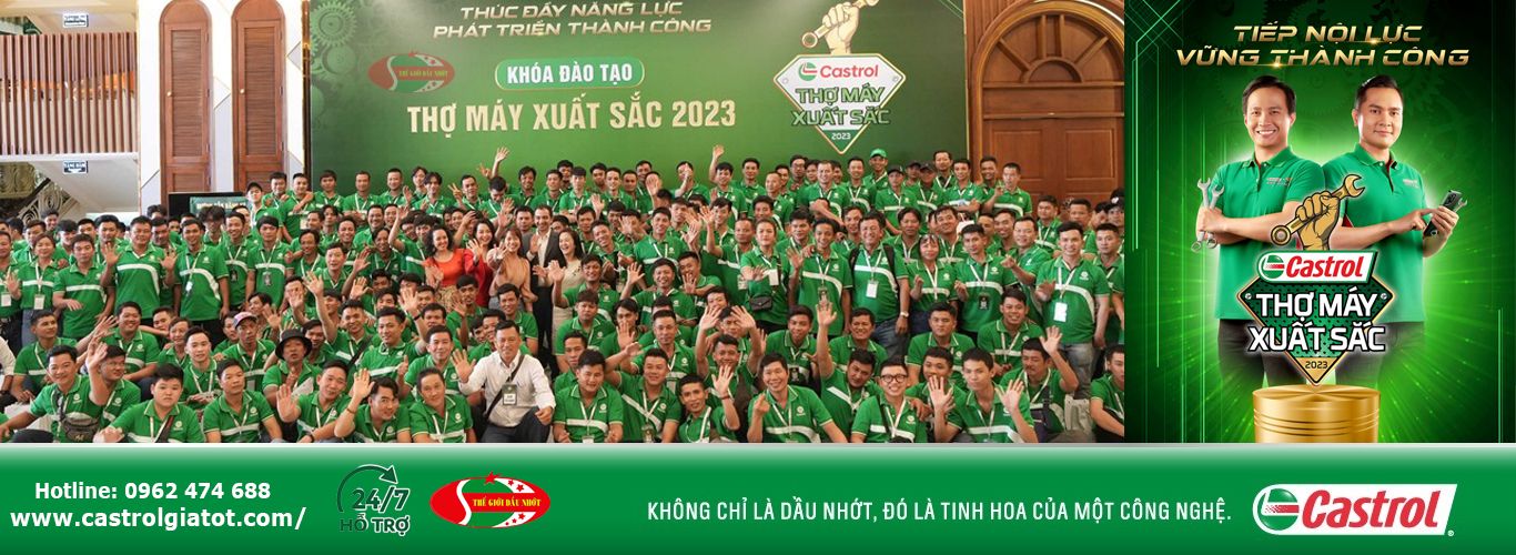 Đại lý phân phối dầu nhớt Castrol