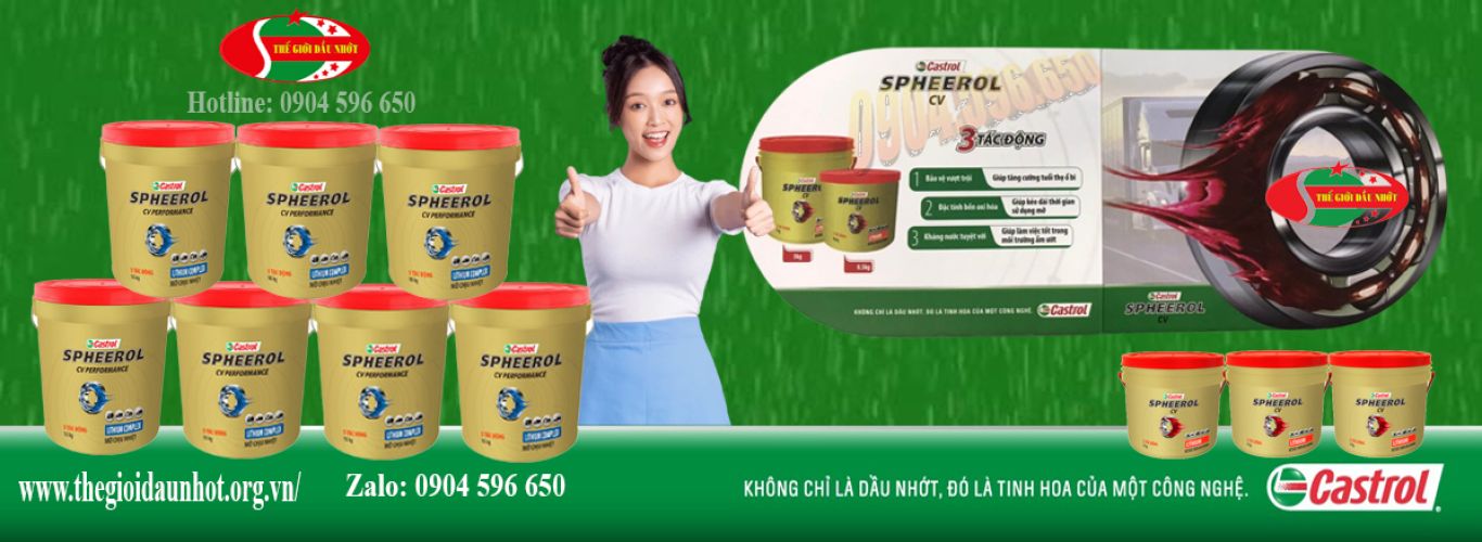 Đại lý phân phối dầu nhớt Castrol