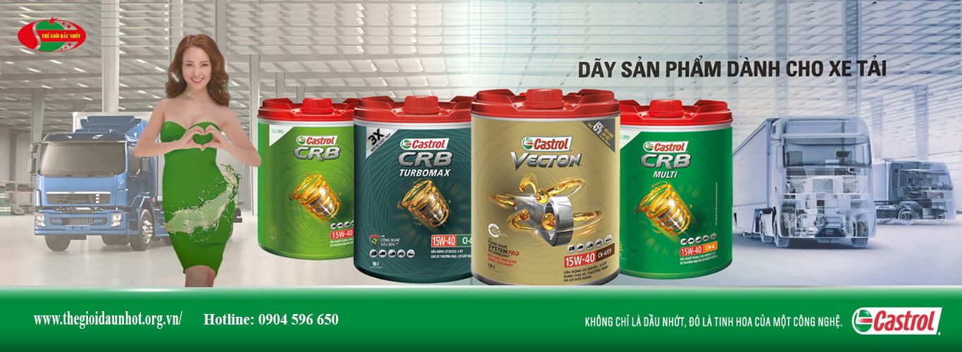 Đại lý phân phối dầu nhớt Castrol