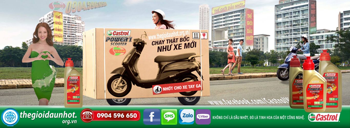 CASTROL POWER1 SCOOTER