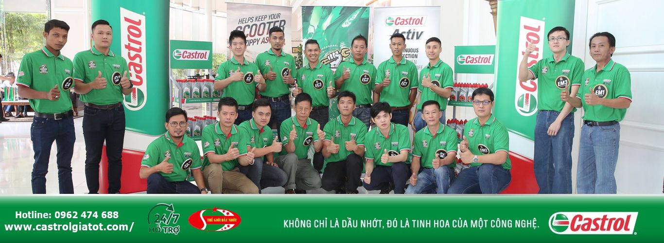 Đại lý phân phối dầu nhớt Castrol