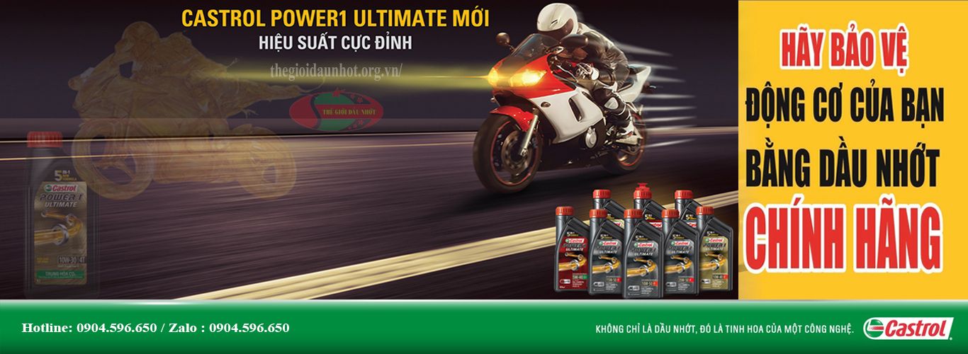 Đại lý phân phối dầu nhớt Castrol