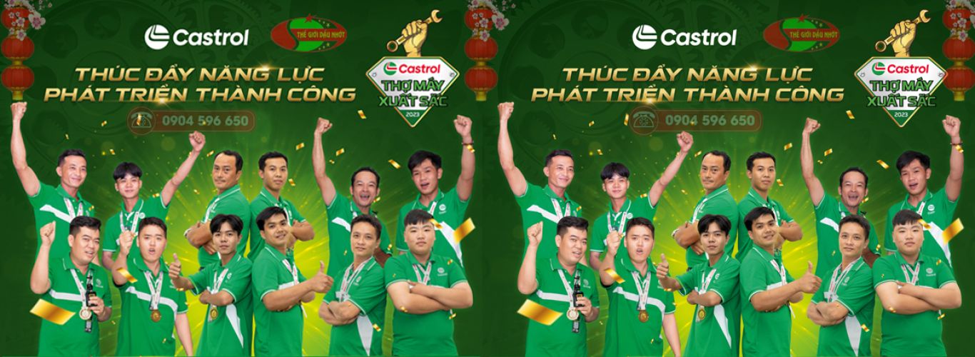 Dầu nhớt Castrol dành cho xe máy