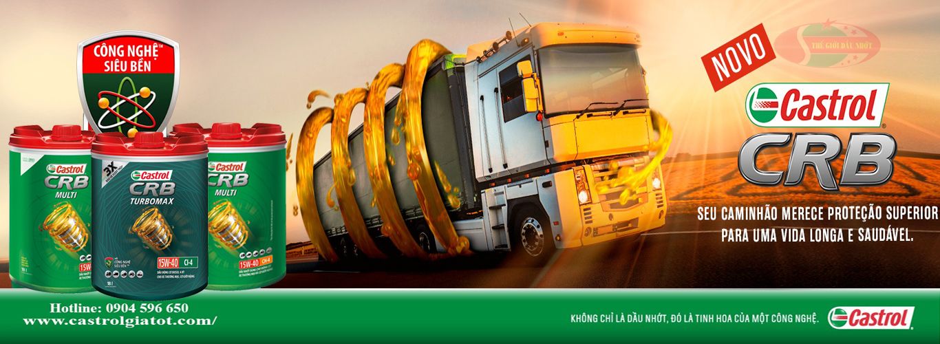 Đại lý phân phối dầu nhớt Castrol