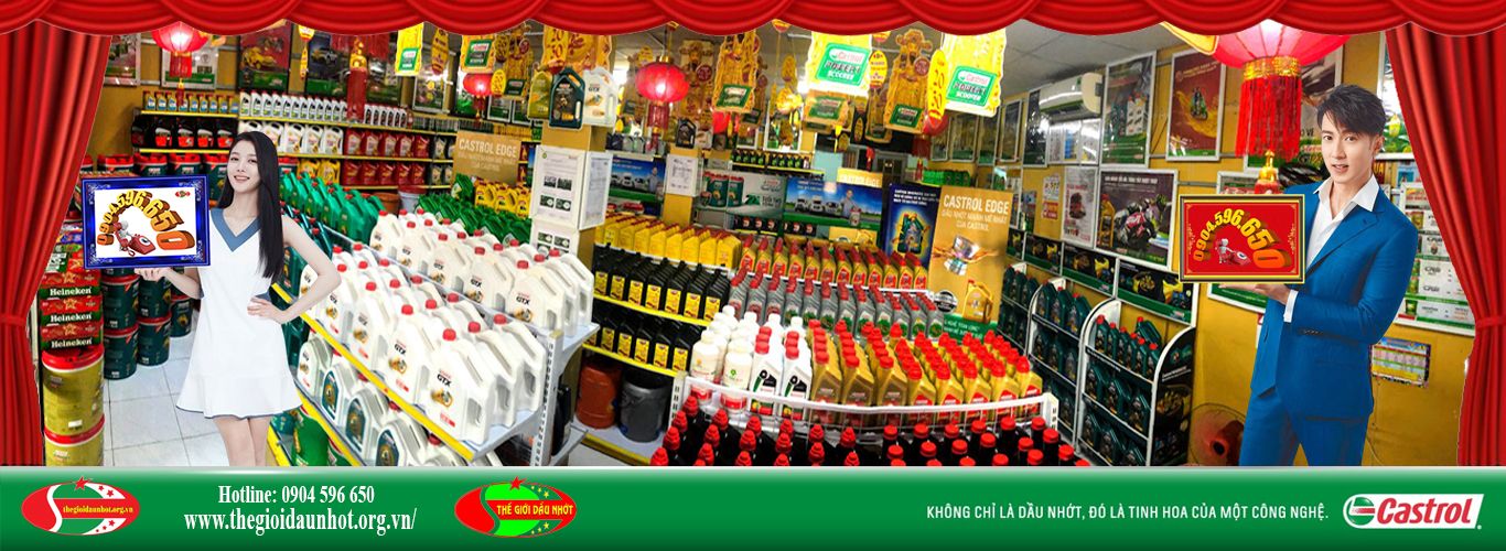Đại lý phân phối dầu nhớt Castrol