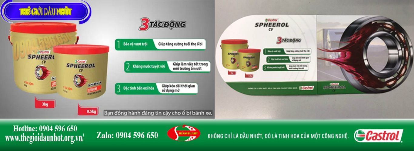 Đại lý phân phối dầu nhớt Castrol
