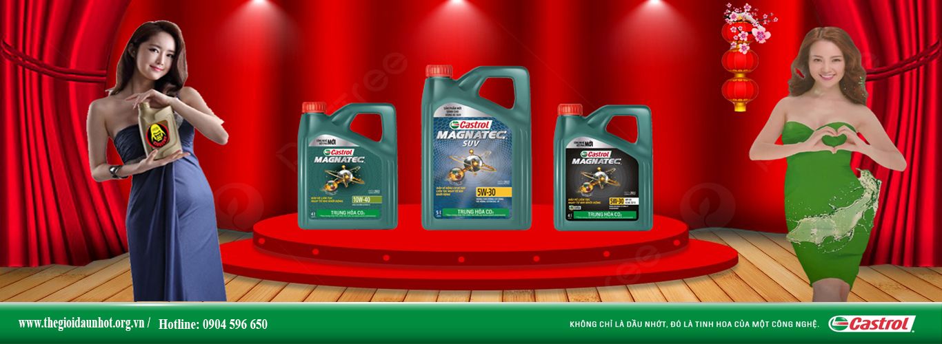 Đại lý phân phối dầu nhớt Castrol