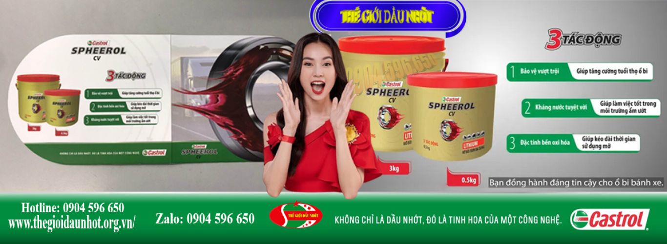 Đại lý phân phối dầu nhớt Castrol