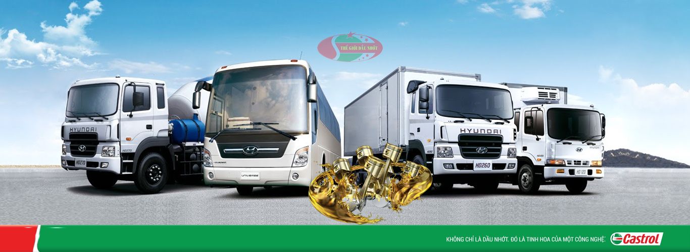 Đại lý phân phối dầu nhớt Castrol