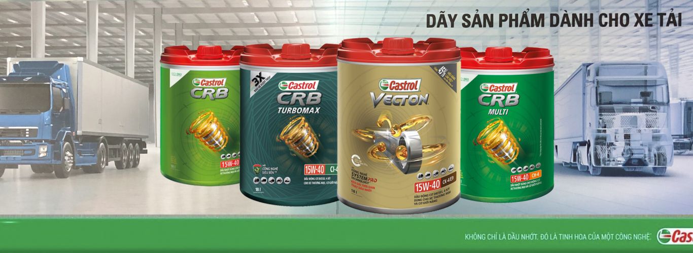Đại lý phân phối dầu nhớt Castrol