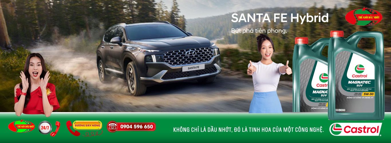 Dầu nhớt Castrol dành cho xe hơi