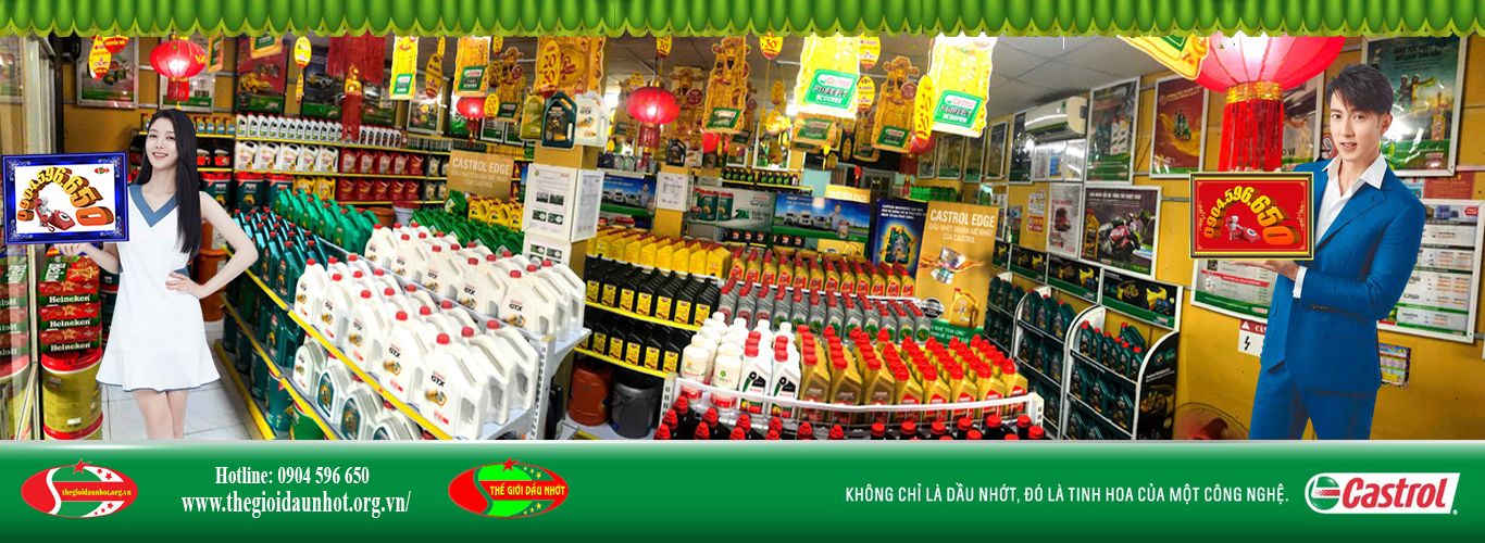 Đại lý phân phối dầu nhớt Castrol