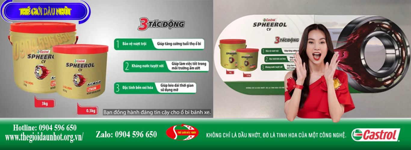 Đại lý phân phối dầu nhớt Castrol
