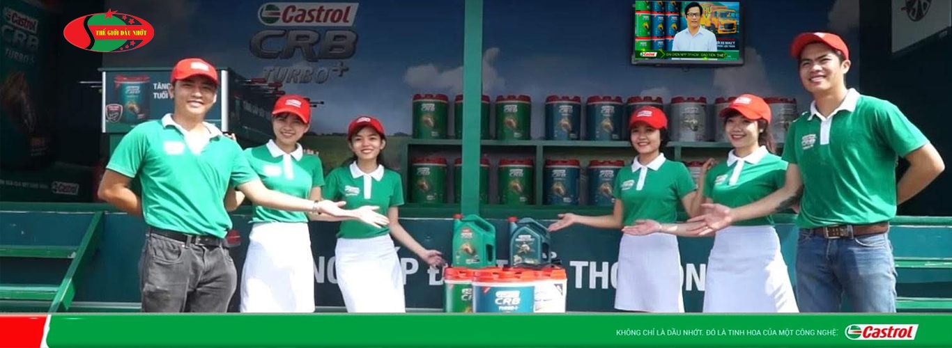 Đại lý phân phối dầu nhớt Castrol