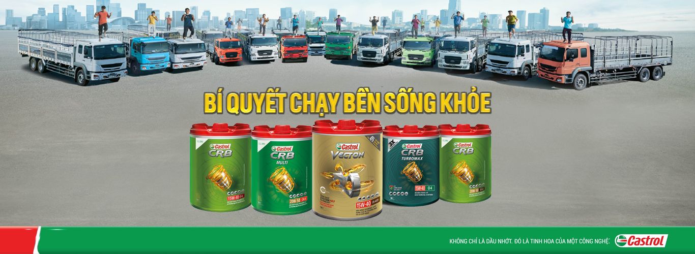 Đại lý phân phối dầu nhớt Castrol