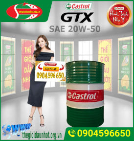 CASTROL GTX  20W-50  PHUY 209 LÍT