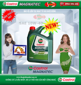 CASTROL MAGNATEC  10W-40 can 4 lít
