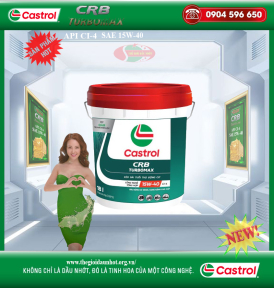 Dầu động cơ Castrol CRB Turbomax SAE 15W-40  API CI-4