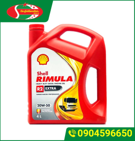 Shell Rimula R2 Extra (20W-50) Loại 4 Lít