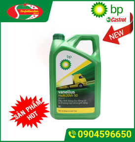 DẦU ĐỘNG CƠ BP VANELLUS MUTIL  25W-50 CF-4  5 Lít 