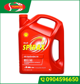 Shell SPIRAX S2 G 140 Can 4 lít
