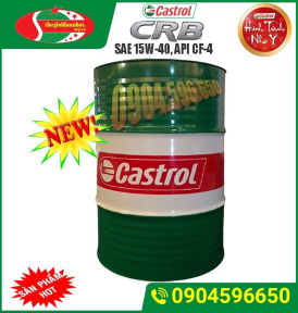 DẦU ĐỘNG CƠ ĐỐT TRONG CASTROL CRB SAE 15W-40 API CF-4 Phuy 209 lít